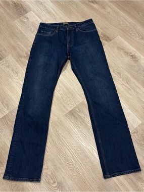Tecovas Ranch Wear Dark Blue Straight Jeans Men’s Sz 34x34